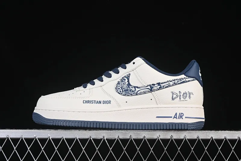 All categories Nk Air Force 1 Air Force series Nk Air Force 1 Low Air Force low-top Nike Air Force 1'07 Low Dior joint Milan carving Air Force 1 low-top casual sneakers XD2588-608